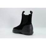 Moon Boot Luna Chelsey Suede Μποτάκια Χιονιού Μαύρα