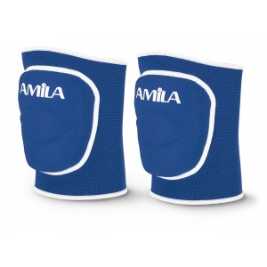 Amila Επιγονατίδα Volley Με Foam Amila Μπλε Small (83001)