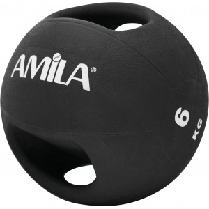 Amila Dual Handle Medicine Ball 6Kg (84679)