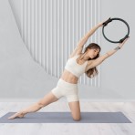 Amila Δαχτυλίδι Για Pilates Μαύρο, Σκληρό (88152)