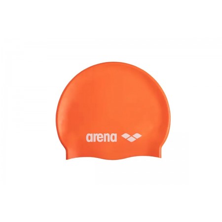 Arena Classic Silicone Unisex Σκουφάκι Κολύμβησης Πορτοκαλί