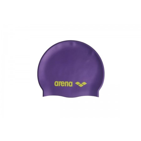 Arena Classic Silicone Σκουφάκι Κολύμβησης Μωβ