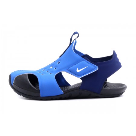 Nike Sunray Protect 2 Βρεφικά Σανδάλια Μπλε, Μπλε Σκούρα, Μαύρα