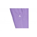 Jordan Brooklyn Fleece Παιδικό Παντελόνι Φόρμας Μωβ