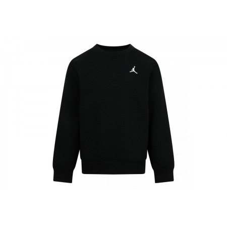 Jordan Brooklyn Fleece Essentials Παιδικό Φούτερ Μαύρο