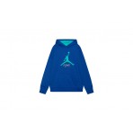 Jordan Baseline Hyper Royal Παιδικό Hoodie Μπλε, Άκουα