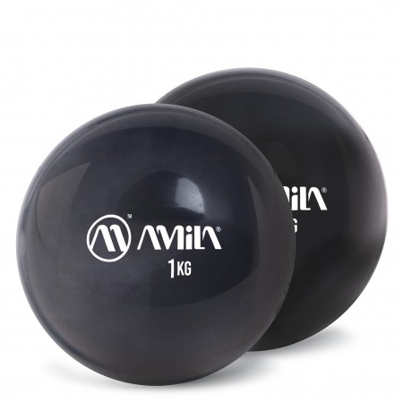 Amila Amila Palm Ball Two-Pack 1,0Kg Μαύρο 