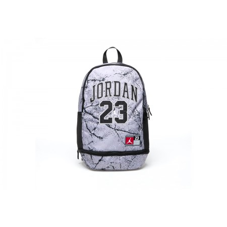 Jordan Jan Jersey Σακίδιο Πλάτης Γκρι, Μαύρο, Λευκό