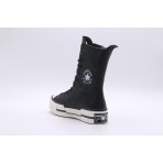 Converse Chuck 70 Plus X-Hi Γυναικεία Sneakers Μαύρα, Λευκά