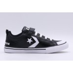 Converse Pro Blaze Leather Παιδικά Sneakers Μαύρα, Λευκά