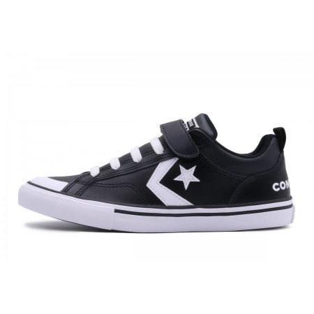 Converse Pro Blaze Leather Παιδικά Sneakers Μαύρα, Λευκά