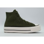 Converse Chuck Taylor All Star Lift Sneakers Χακί, Λευκά