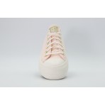 Converse Chuck Taylor All Star Lift Ox Sneakers Ροζ, Λευκά