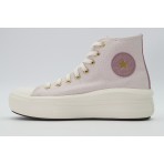 Converse Chuck Taylor All Star Move Platform Sneakers Μπεζ, Μωβ, Χρυσά