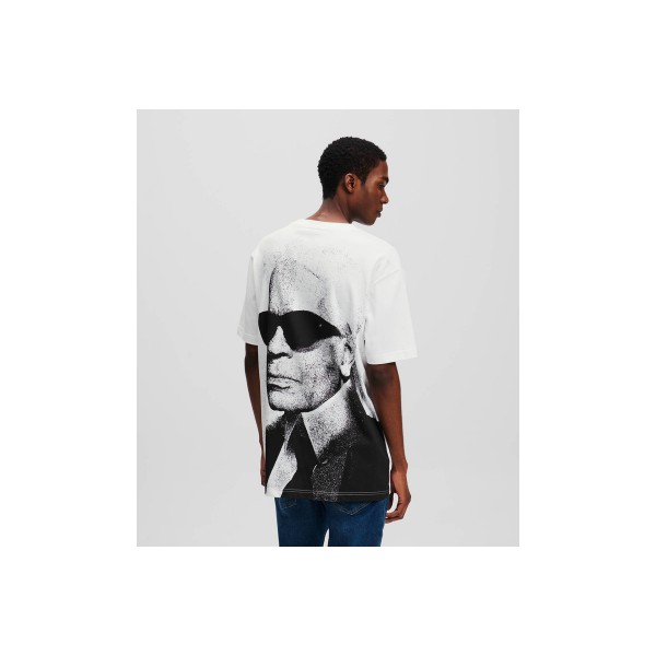 Karl Lagerfeld Relaxed Ss T-Shirt Ανδρικό (A1M17113 100)