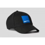 Karl Lagerfeld Box Logo Strapback Καπέλο Μαύρο