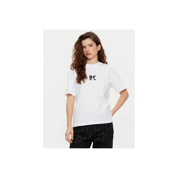 Karl Lagerfeld Reg Ss K-Logo T-Shirt Γυναικείο (A1W17031 100)