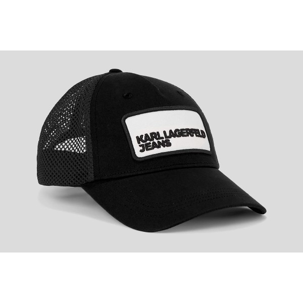 Karl Lagerfeld Colour Blocked Trucker Cap Καπέλο Velcro (A2M33089 999)