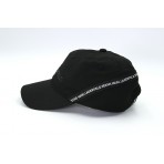 Karl Lagerfeld Nylon Tape Καπέλο Strapback Μαύρο