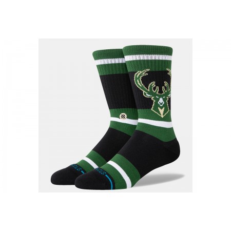 Stance Nba Milwaukee Bucks Prep Kάλτσες Ψηλές 1 Ζευγάρι 