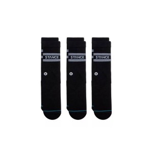 Stance Basic Κάλτσες Ψηλές 3 Ζευγάρια (A556D20SRO-BLK)