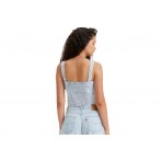 Levi's Drea Tank Γυναικεία Τζιν Αμάνικη Μπλούζα Με Τιράντες