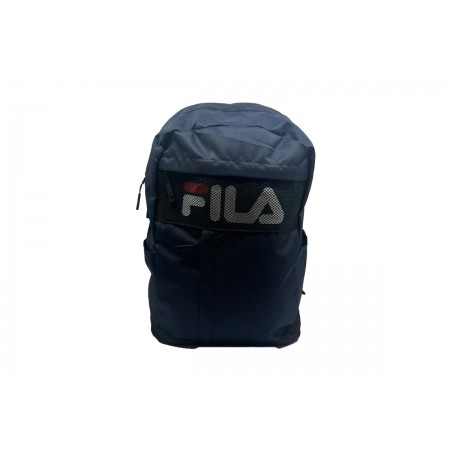 Fila Logo Unisex Σακίδιο Πλάτης Μπλε Σκούρος