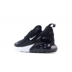 Nike Air Max 270 Γυναικεία Sneakers Μαύρα, Λευκά