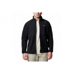 Columbia Sage Peak Ανδρική Fleece Ζακέτα Μαύρη