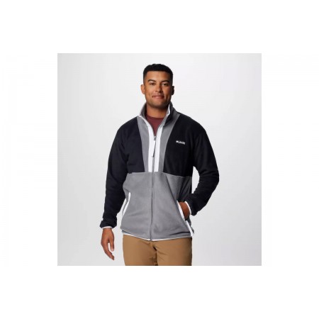 Columbia Backbowl ΙΙ Ανδρική Fleece Ζακέτα Μαύρη, Γκρι