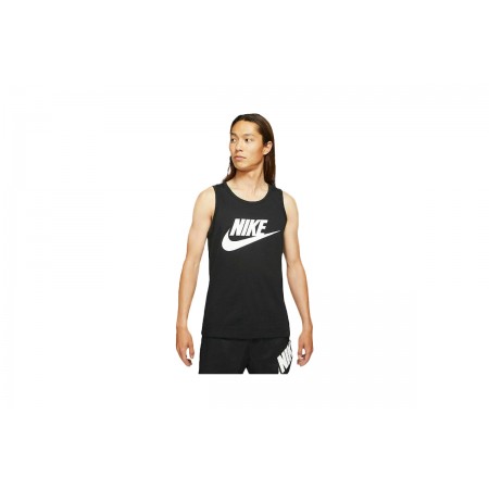 Nike Sportswear Ανδρική Αμάνικη Μπλούζα Μαύρη
