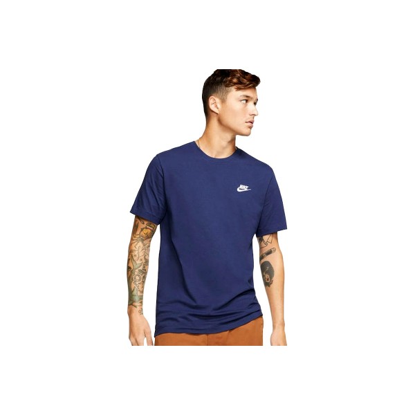 Nike Sportswear Club T-Shirt Ανδρικό (AR4997 410)