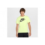 Nike Sportswear Ανδρικό Κοντομάνικο T-Shirt Λαχανί