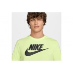 Nike Sportswear Ανδρικό Κοντομάνικο T-Shirt Λαχανί