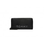 Tommy Jeans City Bold Large Za Γυναικείο Πορτοφόλι Μαύρο