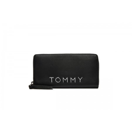 Tommy Jeans City Bold Large Za Γυναικείο Πορτοφόλι Μαύρο