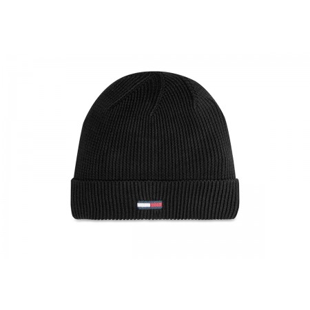 Tommy Jeans Elongated Flag Beanie Σκουφάκι Χειμερινό 