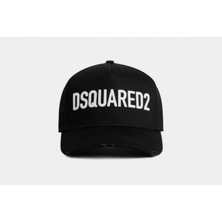 Dsquared2 Technicolor Strapback Baseball Καπέλο Μαύρο