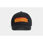 Dsquared2 Slogan Strapback Baseball Καπέλο Μαύρο