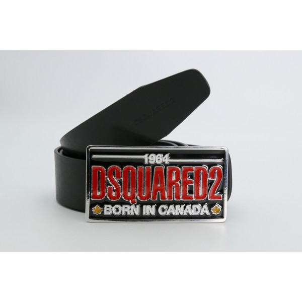 Dsquared2 Cowhide Plaque Ζώνη Casual (BEM0642 12900001 2124)