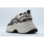 Buffalo Para Sneakers Μπεζ, Μαύρα, Καφέ