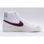 Nike Blazer Mid '77 Vintage Ανδρικά Sneakers Λευκά, Μπορντό