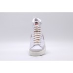 Nike Blazer Mid '77 Vintage Ανδρικά Sneakers Λευκά, Μπορντό