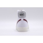 Nike Blazer Mid '77 Vintage Ανδρικά Sneakers Λευκά, Μπορντό