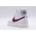 Nike Blazer Mid '77 Vintage Ανδρικά Sneakers Λευκά, Μπορντό