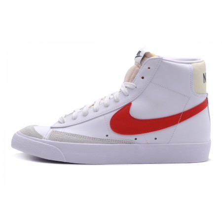 Nike Blazer Mid '77 Vintage Ανδρικά Sneakers Λευκά, Γκρι, Κόκκινα