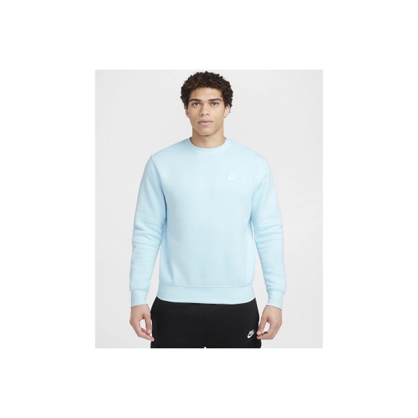 Nike Sportswear Club Fleece Μπλούζα Με Λαιμόκοψη Ανδρική (BV2662 474)