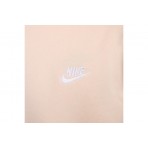 Nike Sportswear Club Fleece Unisex Μακρυμάνικη Μπλούζα Ροζ