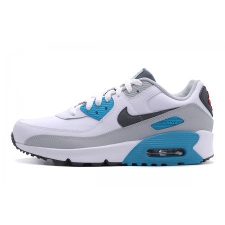 Nike Air Max 90 LTR Sneakers Λευκά, Γαλάζια, Κόκκινα, Μαύρα