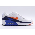 Nike Air Max 90 LTR Sneakers Λευκά, Μπλε Σκούρα, Πορτοκαλί